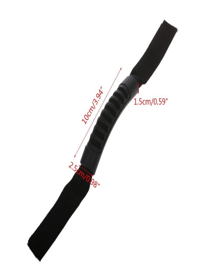 JAGTRADE Portable Suitcase Luggage for Case Handle Strap Carrying Travel Handle Grip Repl, 10x2.5cm, Black - Image 3